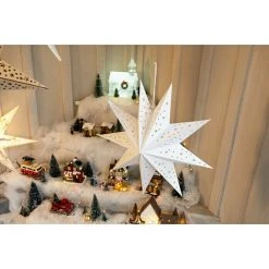 BAUHAUS Markslöjd Leuchtstern Saturnus Weiß, Durchmesser: 45 Cm -Jalousien Verkäufe 12 774