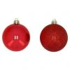 BAUHAUS Christbaumkugel Rot, Kunststoff, Durchmesser: 8 Cm -Jalousien Verkäufe 12 775