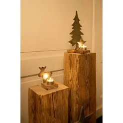 BAUHAUS Dekoartikel Höhe: 30 Cm, Natur/Silber -Jalousien Verkäufe 12 788