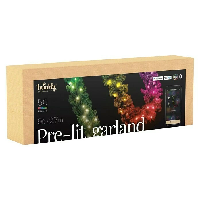 BAUHAUS Twinkly LED-Girlande 50 Stk., Länge: 2,7 M, IP20 6 BAUHAUS Twinkly LED-Girlande 50 Stk., Länge: 2,7 M, IP20 – Bild 4