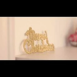 BAUHAUS Christbaumschmuck "Merry Christmas" Gold, Kunststoff, 6 Stk. -Jalousien Verkäufe 12 850