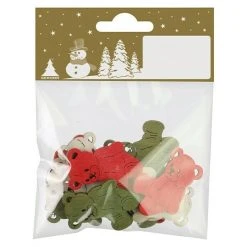 BAUHAUS Dekofigur Teddybär L X B X H: 12 X 9 X 2 Cm, Rot, Holz