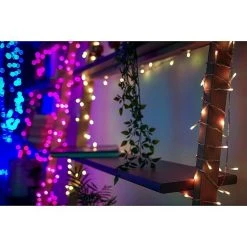 BAUHAUS Twinkly LED-Lichterkette Icicle Außen, 5 M, 190-flammig, Lichtfarbe: RGB -Jalousien Verkäufe 12 879