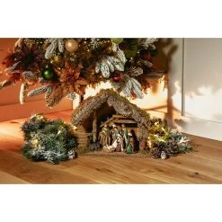 BAUHAUS Dekoblüten Weihnachtsstern Durchmesser: 18 Cm, Kunststoff, Braun -Jalousien Verkäufe 12 893