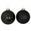 BAUHAUS Weihnachtskugeln 12 Stk., Durchmesser: 8 Cm, Ebony Black, Glas -Jalousien Verkäufe 12 902