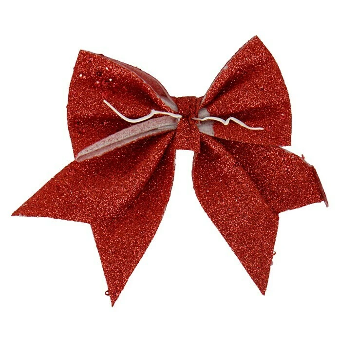 BAUHAUS Deko-Schleife Rot, 2 Stk. 4 BAUHAUS Deko-Schleife Rot, 2 Stk. – Bild 2