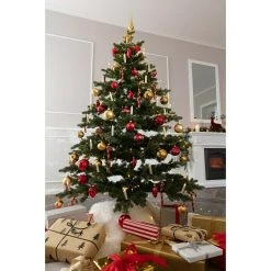 BAUHAUS Christbaumkugel-Mix Rot, Kunststoff, Durchmesser: 4 Cm - 6 Cm, 50 Stk. -Jalousien Verkäufe 12 940