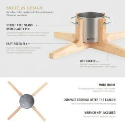 BAUHAUS Christbaumständer Max. Baumlänge: 2,3 M -Jalousien Verkäufe 12 951