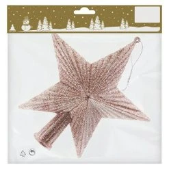 BAUHAUS Christbaumspitze Länge: 24 Cm, Rosa