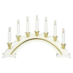 BAUHAUS Markslöjd LED-Weihnachtsleuchte Celine Weiß, Holz