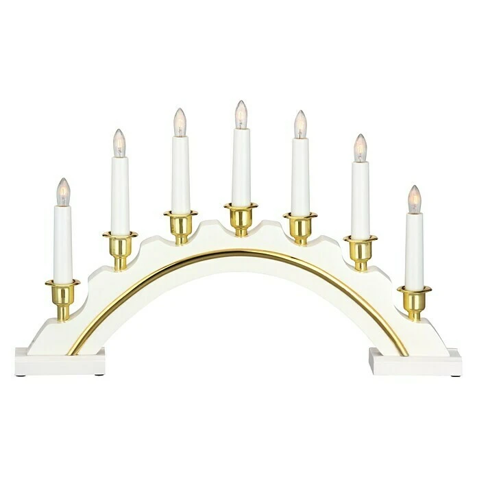 BAUHAUS Markslöjd LED-Weihnachtsleuchte Celine Weiß, Holz 3 BAUHAUS Markslöjd LED-Weihnachtsleuchte Celine Weiß, Holz