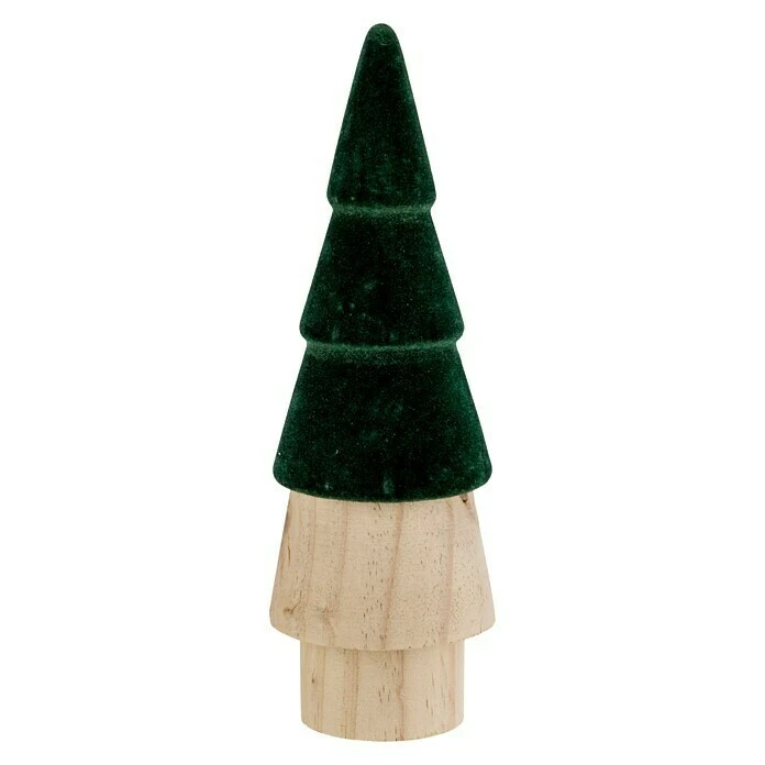 BAUHAUS Dekofigur Weihnachtsbaum Höhe: 22 Cm, Holz, Grün 3 BAUHAUS Dekofigur Weihnachtsbaum Höhe: 22 Cm, Holz, Grün